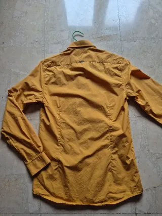 Camisa Slim Antony Morato color mostaza