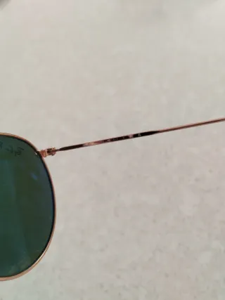 Gafas Ray-Ban Cristal Polarizado Dorado