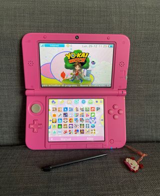Nintendo 3DS XL Rosa Casi Nueva