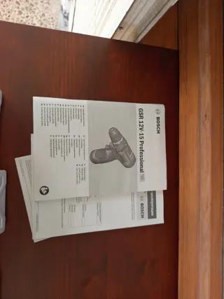 Atornillador Bosch GSR 12V-15 Professional