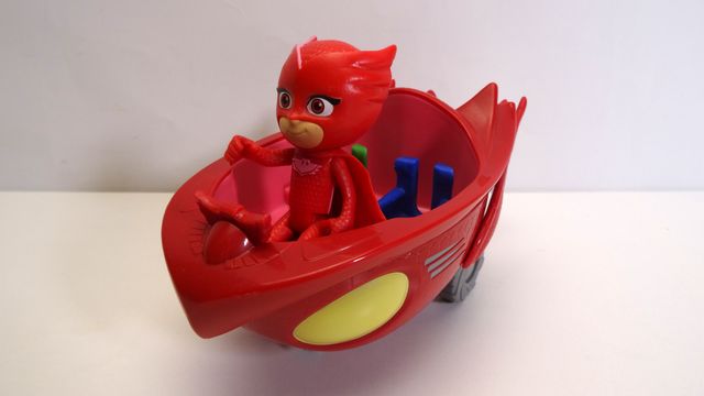 Vehículos PJ Masks + figuras Gatuno Buhíta y Gekko