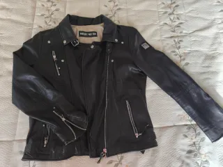 Cazadora de cuero FREAKY NATION L