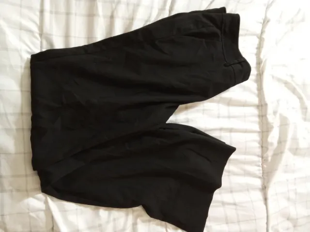 Pantalón campana negro mujer