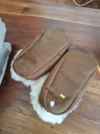 Babuchas peruanas de lana