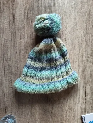 Gorro tejido a mano
