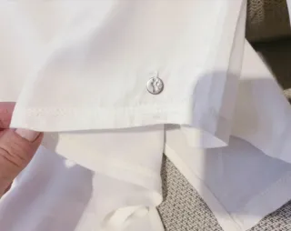 Blusa YERSE blanca manga larga