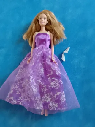 Barbie vintage abito principessa viola