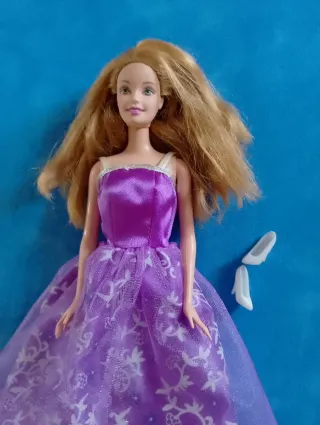 Barbie vintage abito principessa viola