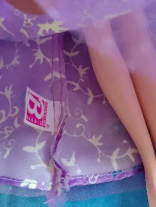 Barbie vintage abito principessa viola