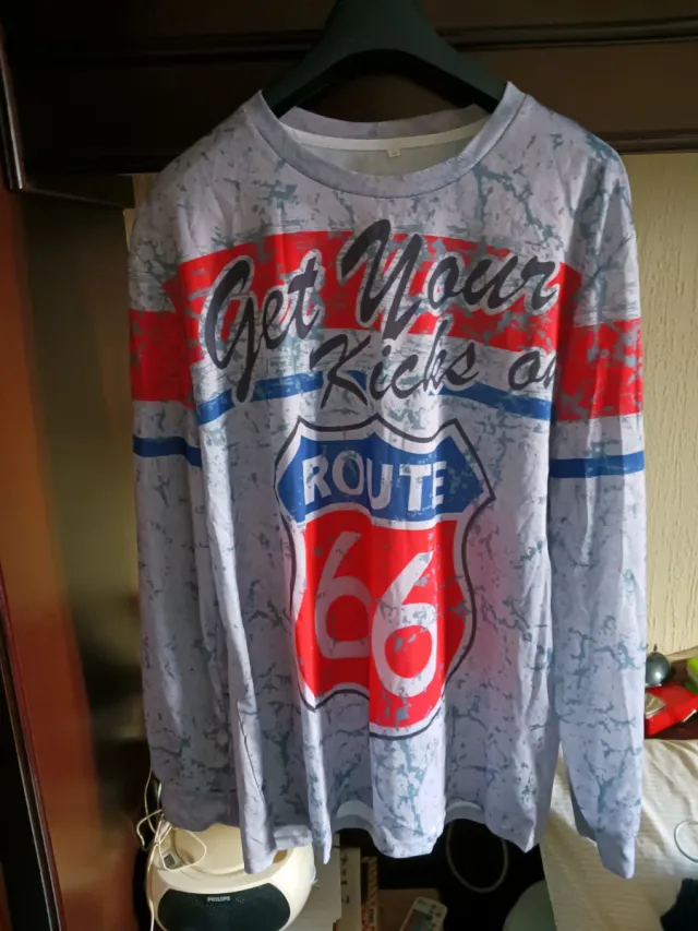 T-shirt manica lunga Route 66