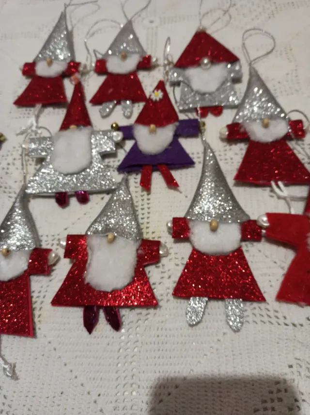 Adornos Navideños Gnomos