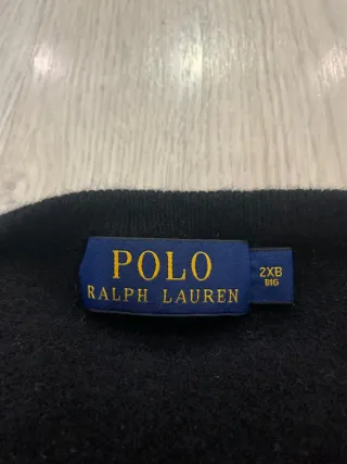Sudadera Polo Ralph Lauren Negra Talla XXL