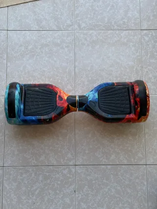Hoverboard Patinete Eléctrico Diseño Fuego
