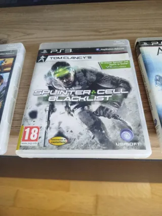 Confezione 5 Giochi PS3: GTA V, Splinter Cell, AC, Minec