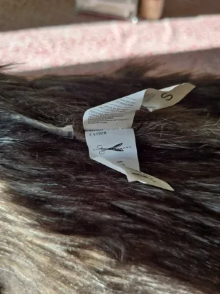 Chaleco de pelo sintético