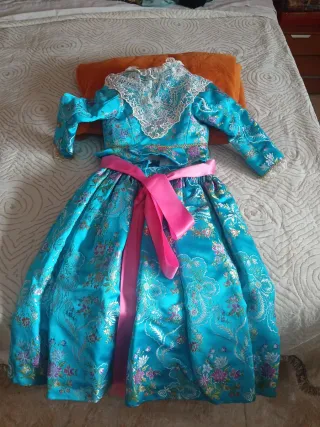 Traje Fallera Niña 5-7 Años