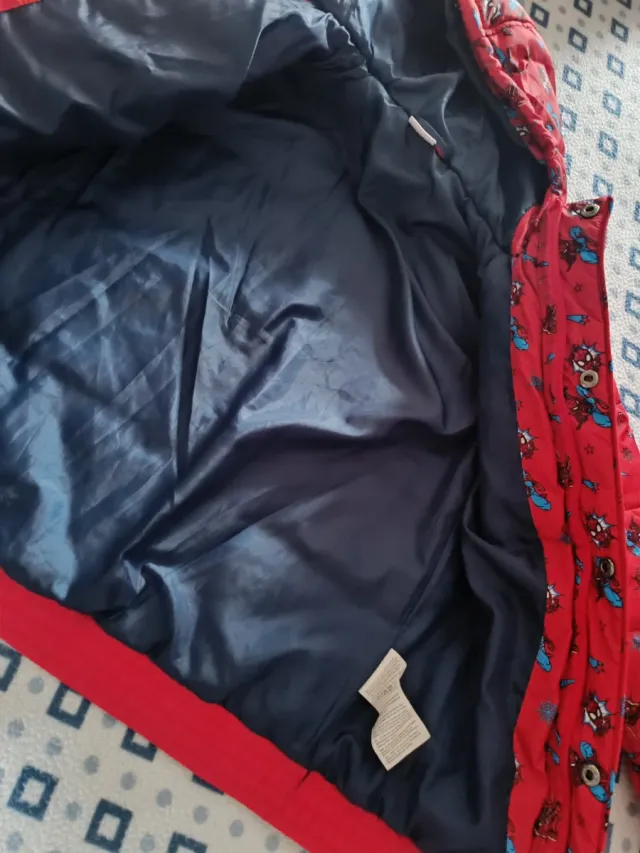 Abrigo Spiderman niño Talla 8