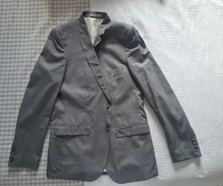 Chaqueta Zara Hombre Gris