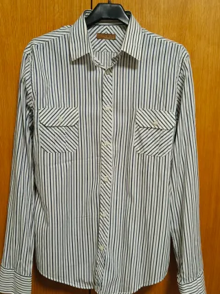 Camisa Zara Rayas Hombre