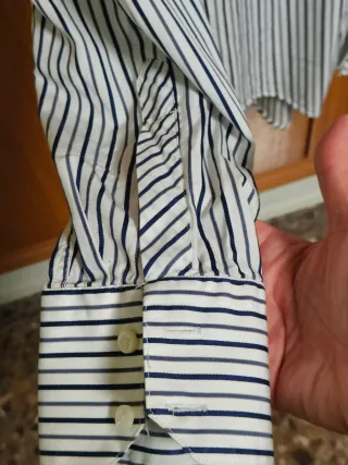 Camisa Zara Rayas Hombre