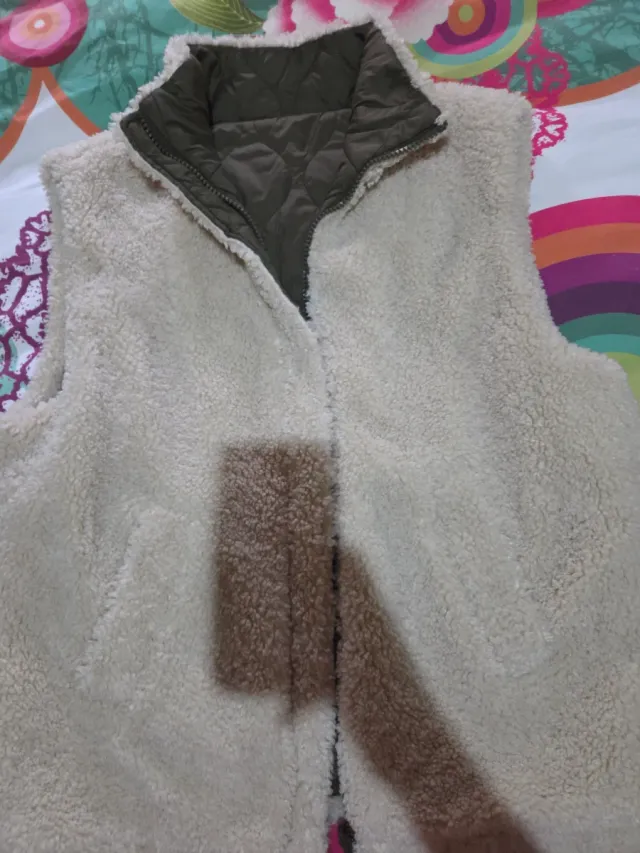 Chaleco reversible Stradivarius Talla M