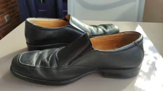 Mocasines Geox Negros Piel Hombre 46