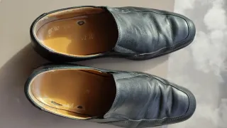 Mocasines Geox Negros Piel Hombre 46