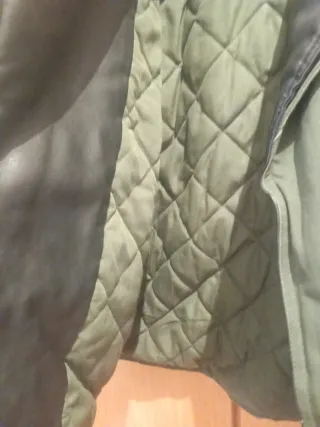 Chaqueta Motera Verde/negra marca R.E.D. NUEVA!