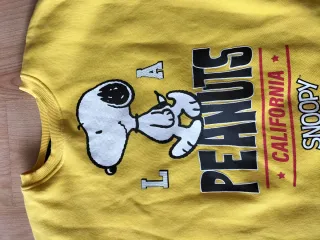 Sudadera Snoopy Peanuts Amarilla