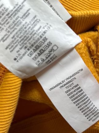 Sudadera Vans Amarilla con Capucha