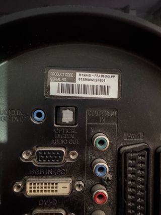 Monitor LG Flatron M1994D TV Digitale