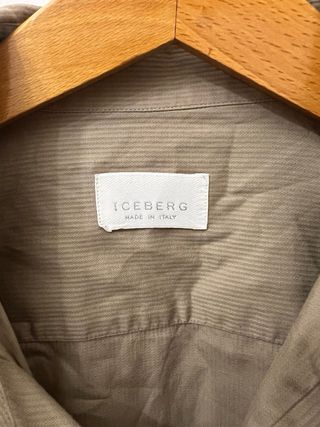 Camicia Iceberg Made In Italy Taupe