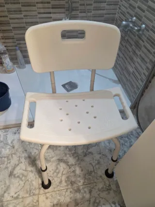 Silla ortopédica de adulto para ducha