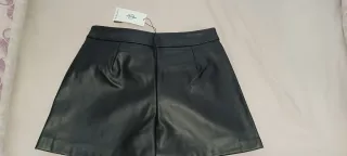 Falda pantalón negra Stradivarius Talla M