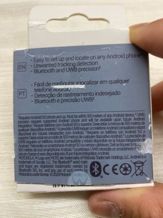 Moto Tag Rastreador Bluetooth