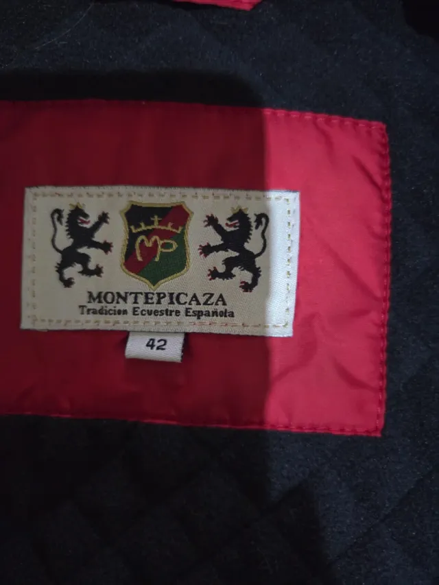 Chaleco Montepicaza Mujer Rojo Negro