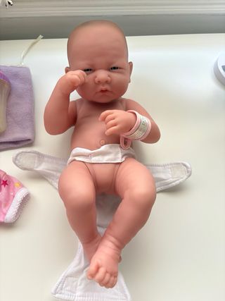 Muñeco Reborn Realista + Accesorios