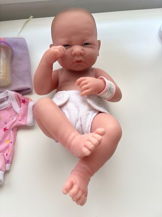 Muñeco Reborn Realista + Accesorios