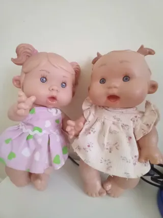 Lote 2 Muñecas Bebé