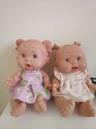 Lote 2 Muñecas Bebé