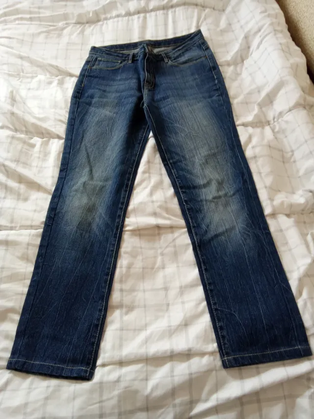 Pantalón vaquero mujer azul