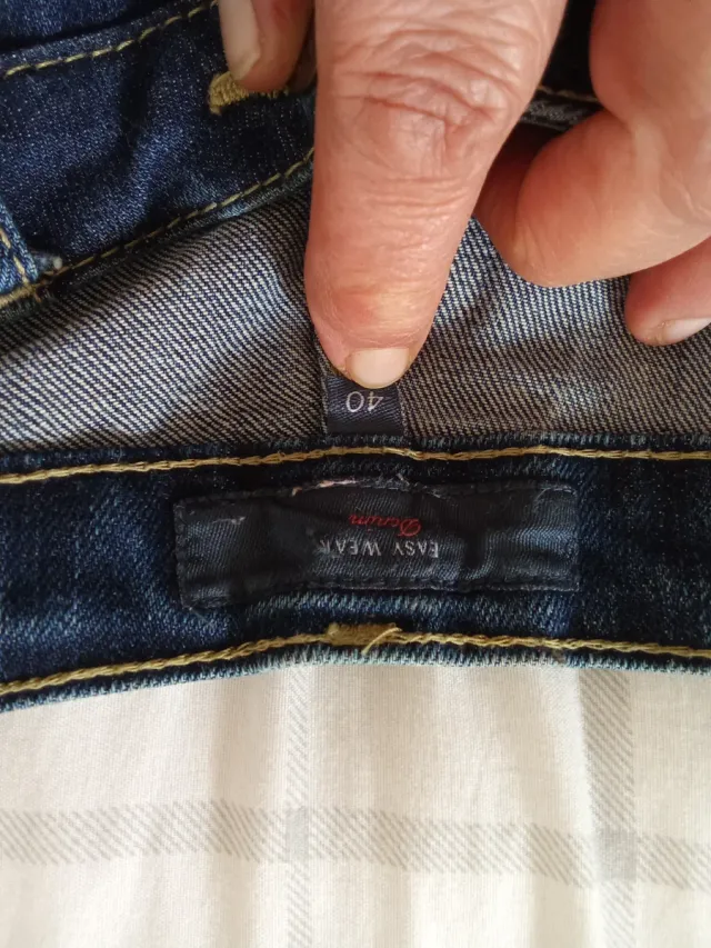 Pantalón vaquero mujer azul