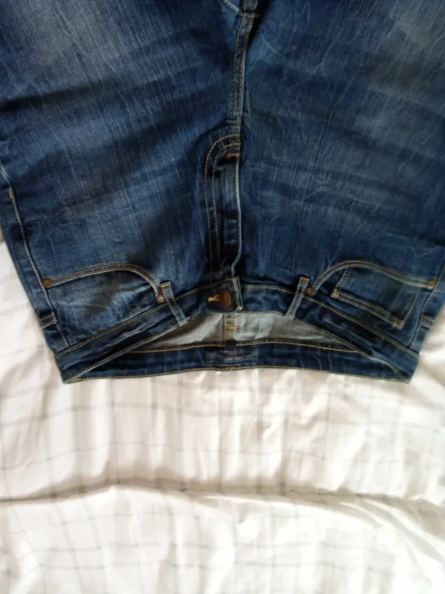 Pantalón vaquero mujer azul