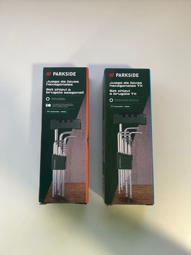 Set di chiavi esagonali Parkside 22 pezzi