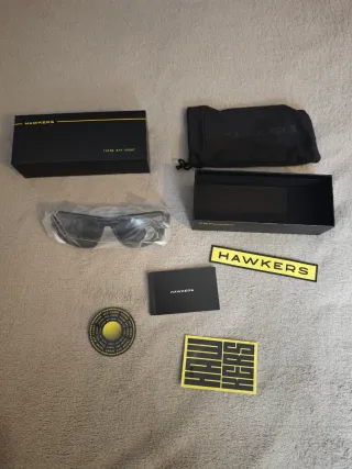 Gafas de sol polarizadas Hawkers negras