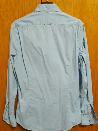Camisa Massimo Dutti azul