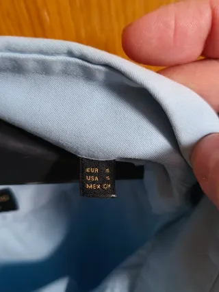 Camisa Massimo Dutti azul