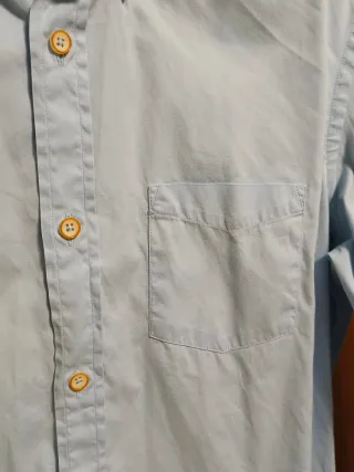 Camisa Massimo Dutti azul