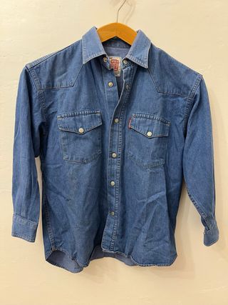 Camicia Jeans Gas Vintage Uomo M