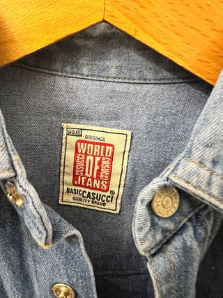 Camicia Jeans Gas Vintage Uomo M